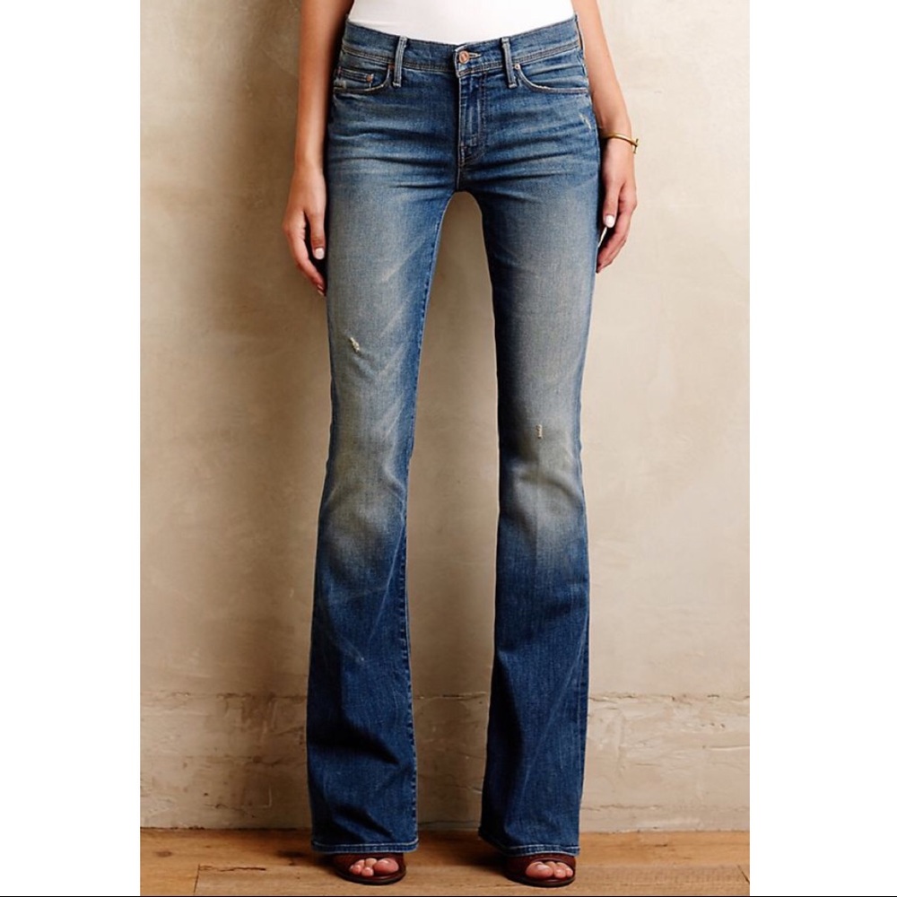 Anthropologie MOTHER Cruiser Flare Jeans